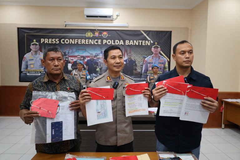 Ditreskrimum Polda Banten Ungkap Kasus Tindak Pidana Penipuan Dan Atau